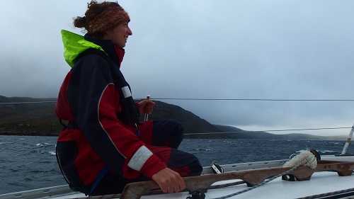 Heading out of harbour